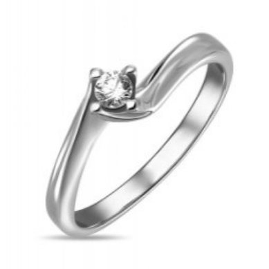 Помолвочное кольцо R01-SOL50-010-G2-М12667 - Ювелирный бренд Московский ювелирный завод