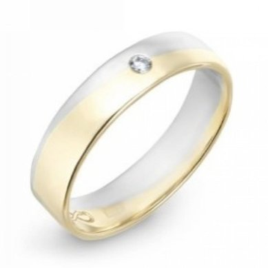 Обручальное кольцо R01-WED-00021-М12683 - Ювелирный бренд Московский ювелирный завод
