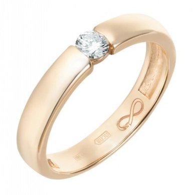 Обручальное кольцо R01-WED-00022-М12696 - Ювелирный бренд Московский ювелирный завод