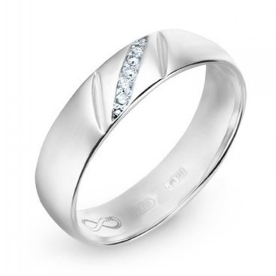 Обручальное кольцо R01-WED-00017-М12698 - Ювелирный бренд Московский ювелирный завод