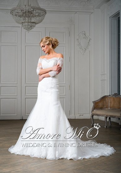 Свадебное платье Бэлла-A64415 - Свадебный салон Amore MiO